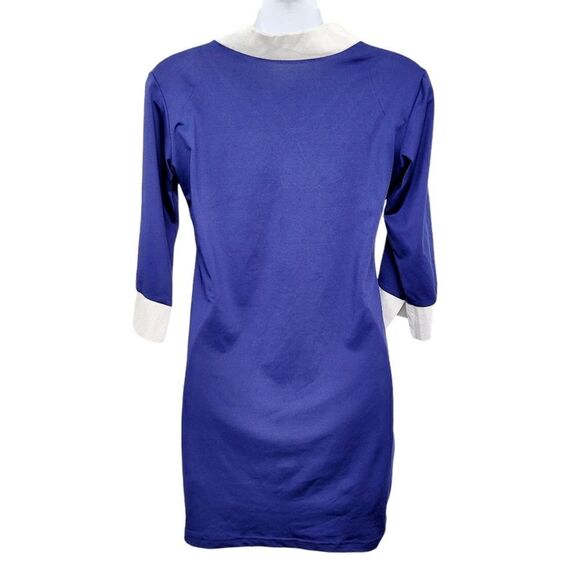 2/$20 Y2K Top Fashion Blue With Silver Top Blouse Size: Small - Picture 4 of 6